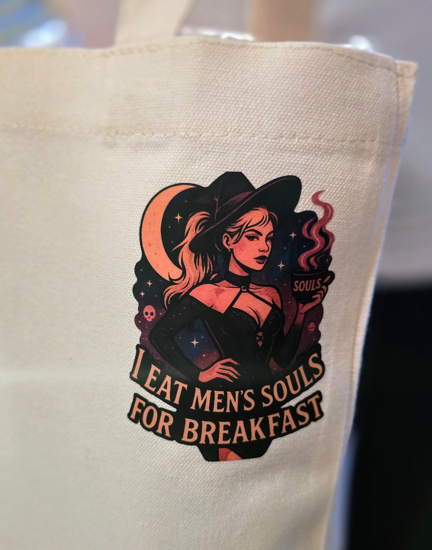 I Eat Men’s Souls for Breakfast – Canvas Tote