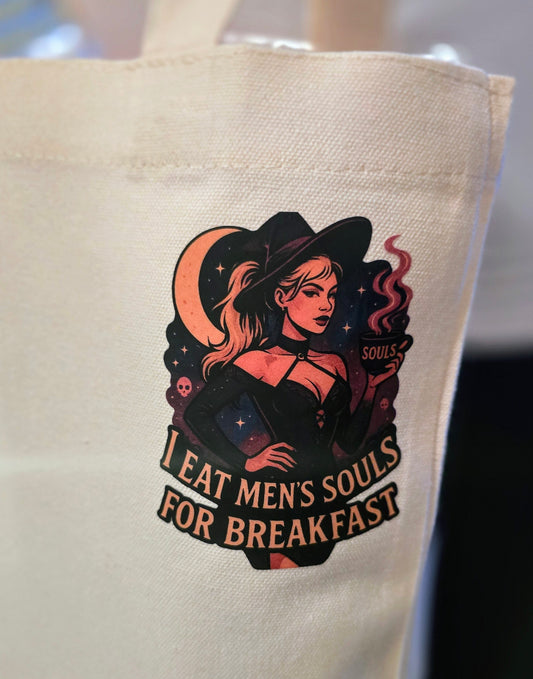 I Eat Men’s Souls for Breakfast – Canvas Tote