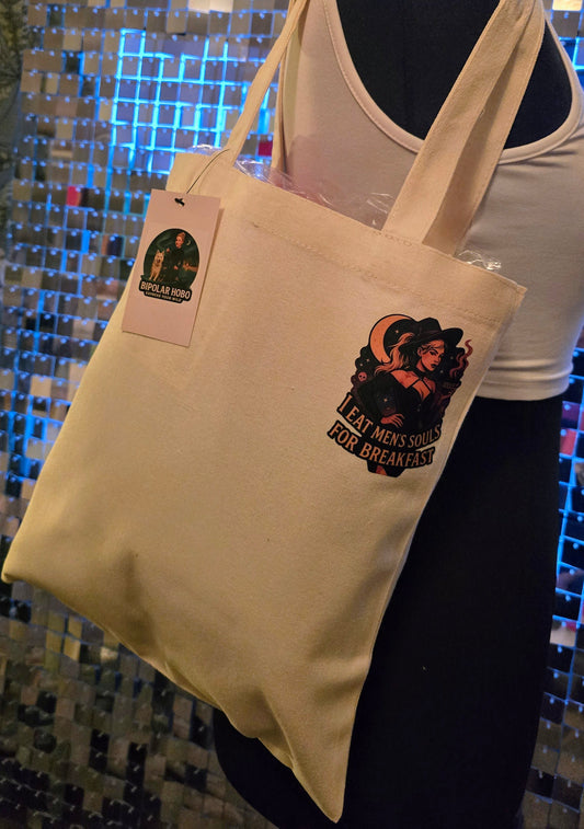 I Eat Men’s Souls for Breakfast – Canvas Tote