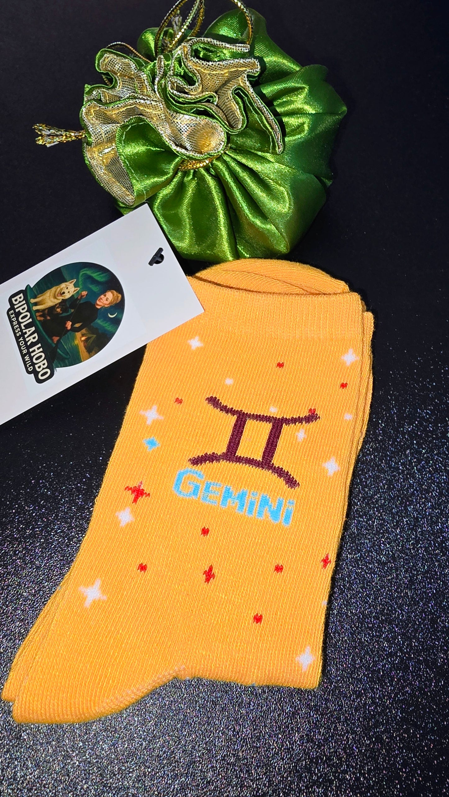 Cosmic Star Sign Socks – Walk Your Own Universe