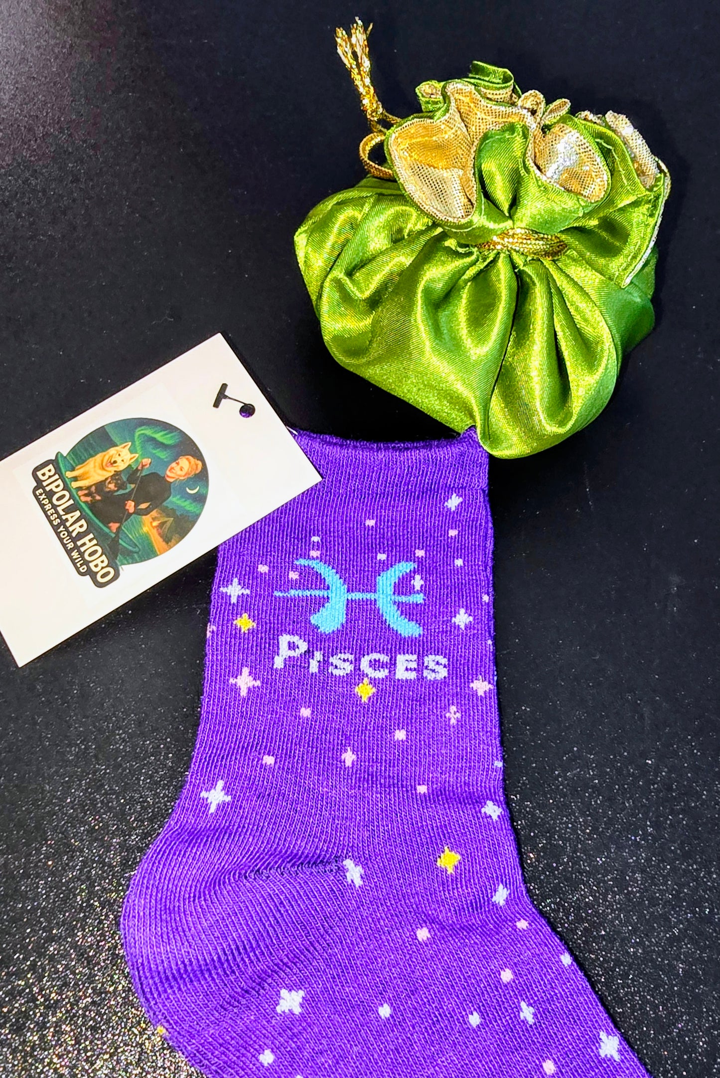 Cosmic Star Sign Socks – Walk Your Own Universe