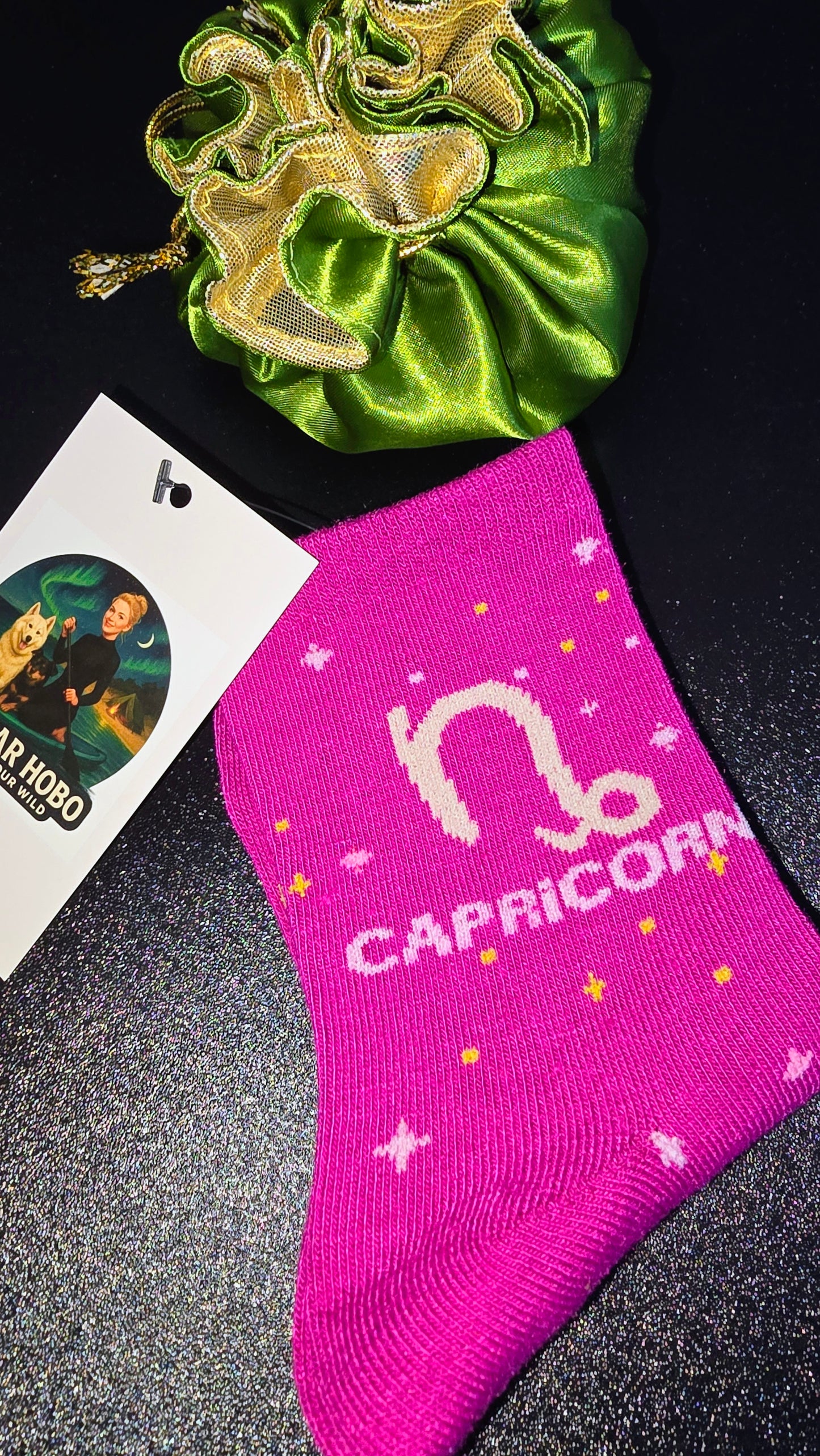 Cosmic Star Sign Socks – Walk Your Own Universe