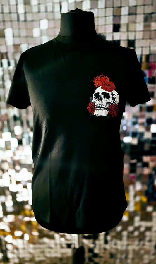 Run Little Mouse Tee – Women’s Skull & Rose
