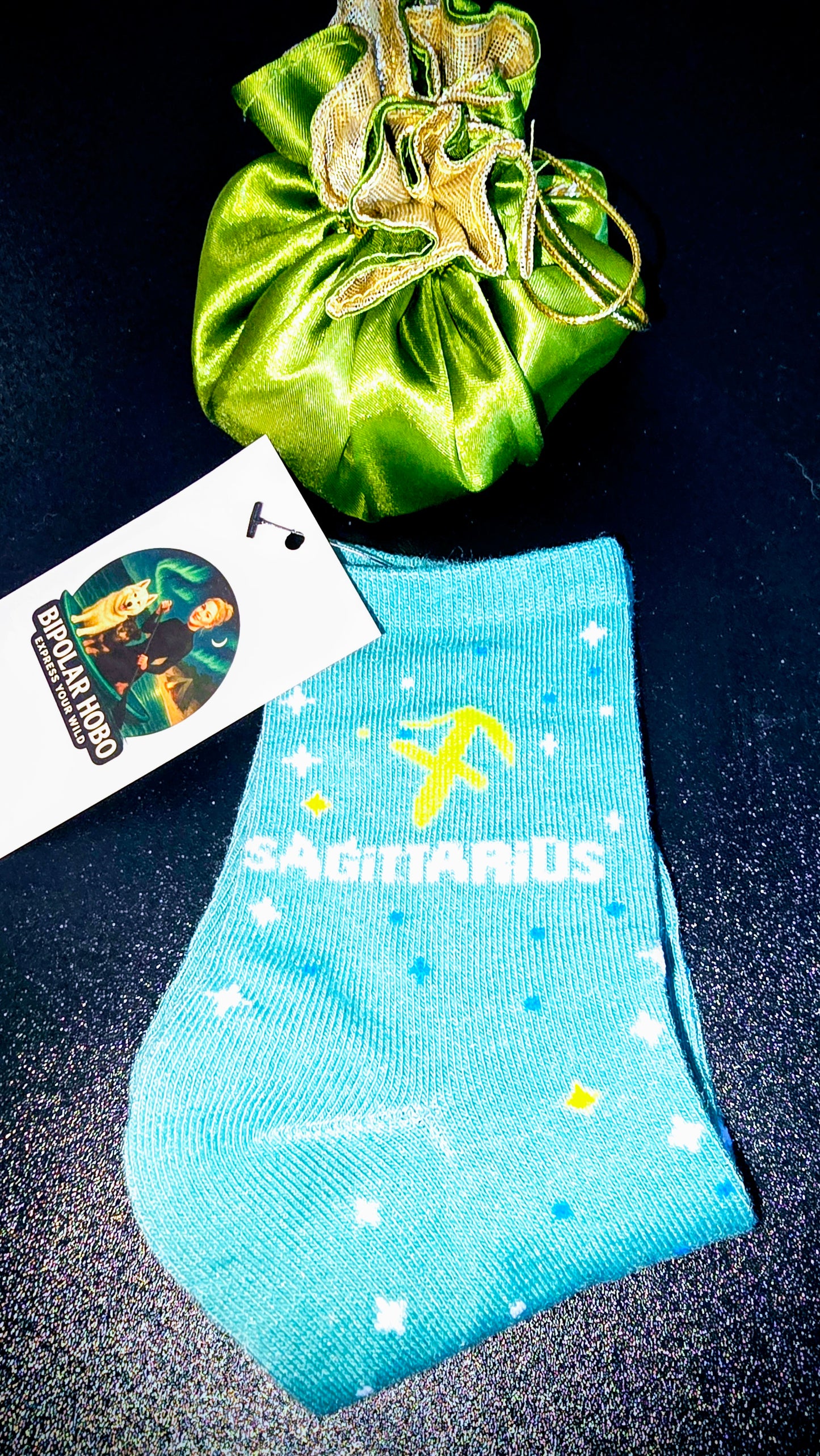 Cosmic Star Sign Socks – Walk Your Own Universe