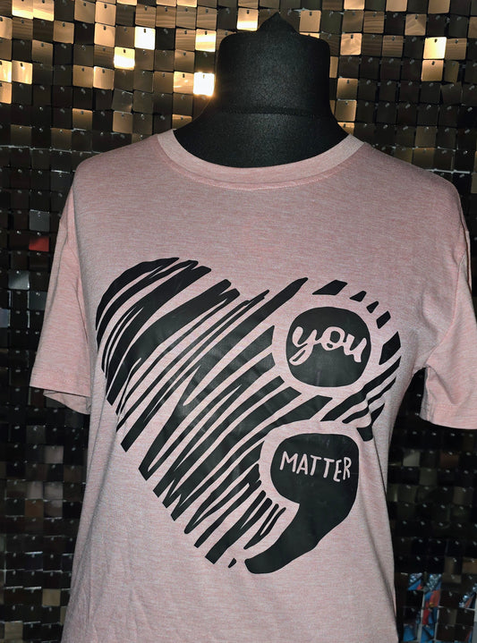 Tomorrow Needs You” Pink Graphic Tee