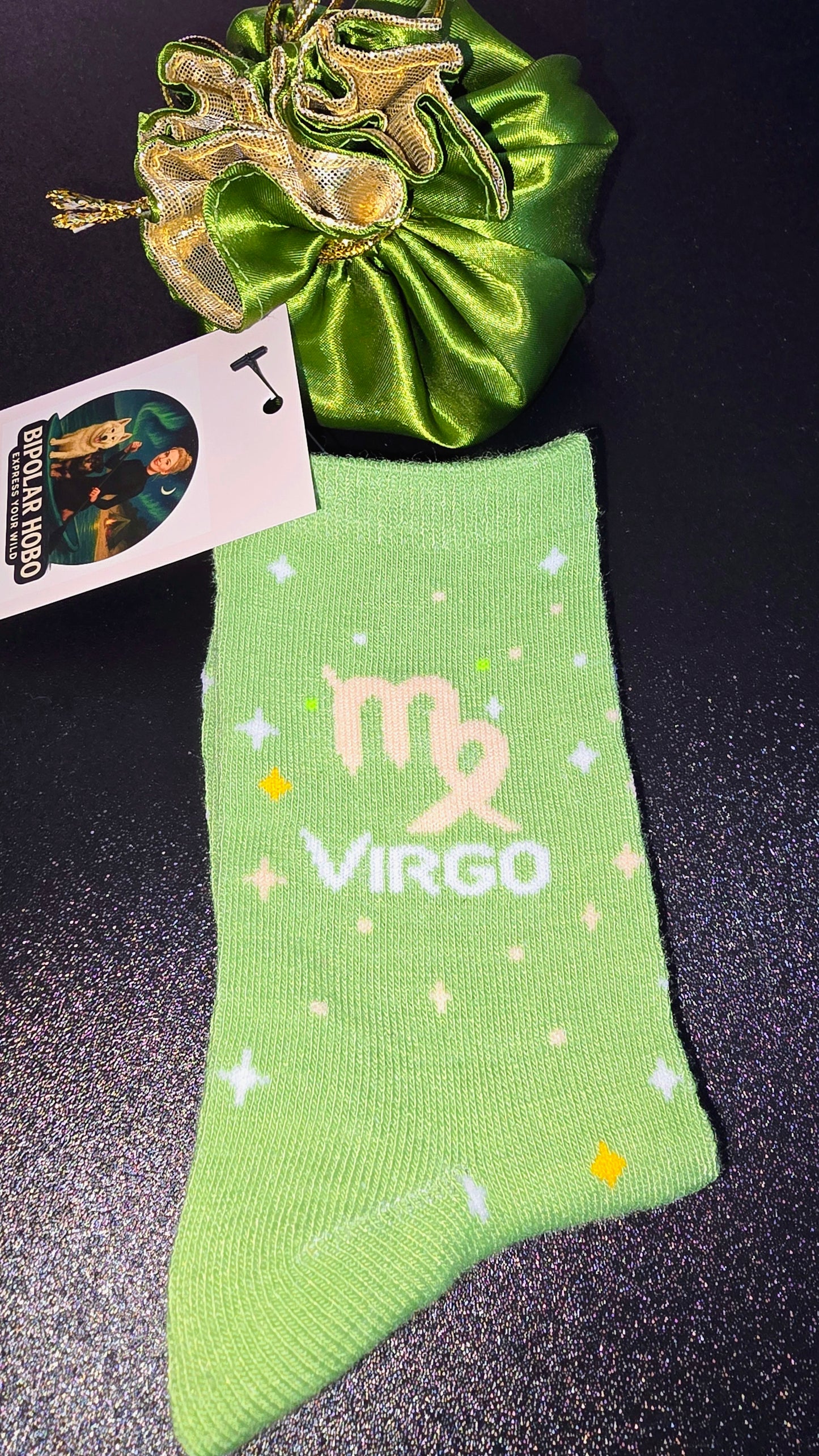 Cosmic Star Sign Socks – Walk Your Own Universe