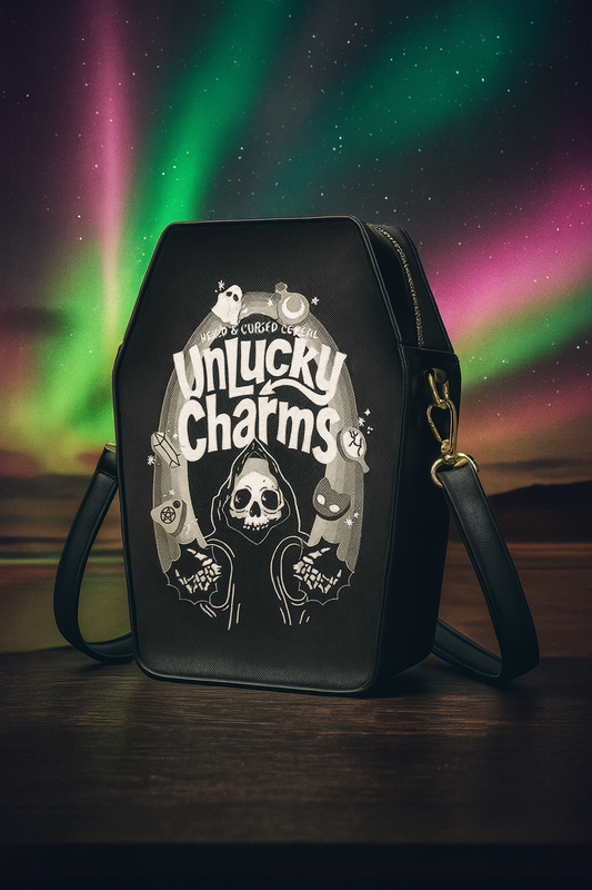 💀 Unlucky Charms Coffin Crossbody