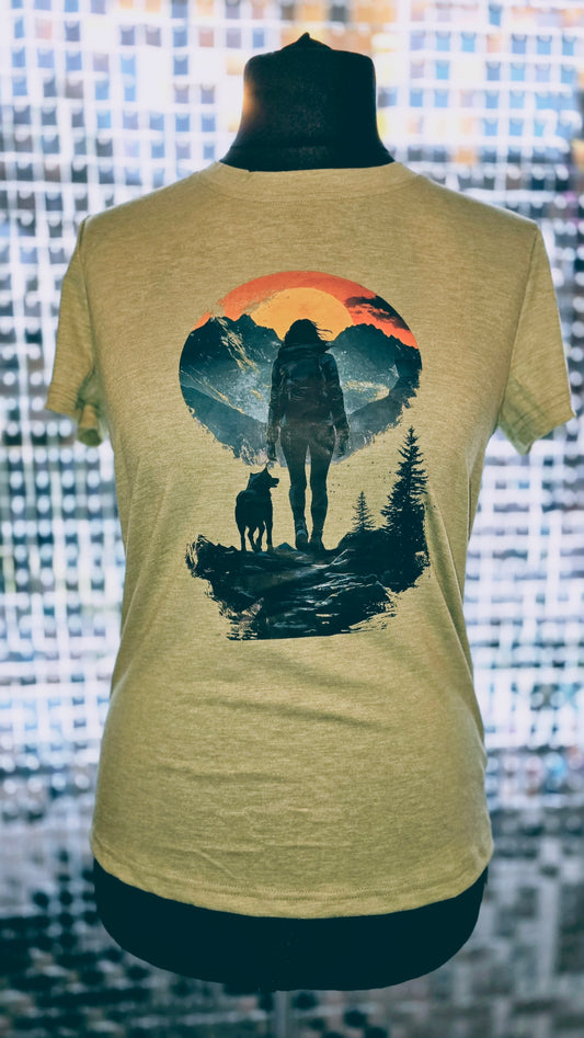 Sunset Path Women’s T-Shirt
