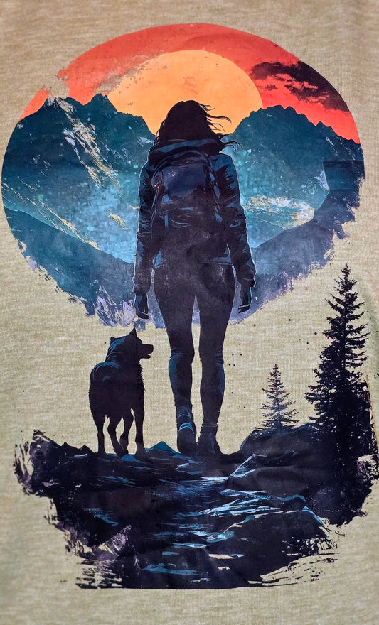 Sunset Path Women’s T-Shirt