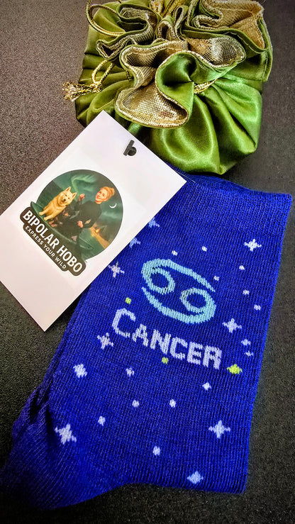 Cosmic Star Sign Socks – Walk Your Own Universe