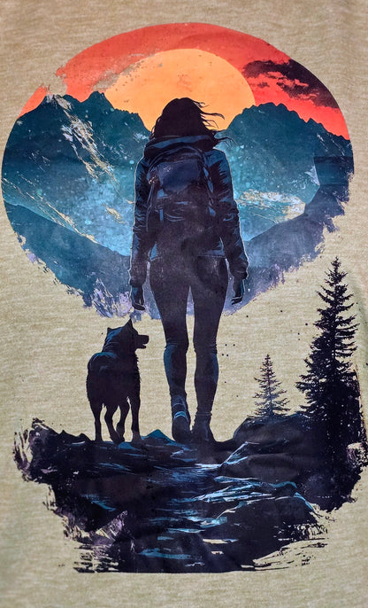 Sunset Path Women’s T-Shirt